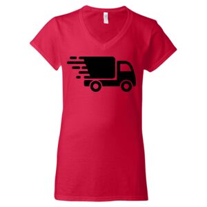 Softstyle® Women’s V-Neck T-Shirt Thumbnail