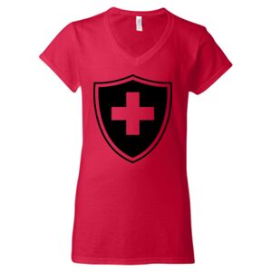 Softstyle® Women’s V-Neck T-Shirt Thumbnail