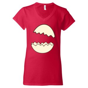Softstyle® Women’s V-Neck T-Shirt Thumbnail