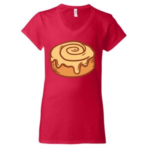 Softstyle® Women’s V-Neck T-Shirt Thumbnail