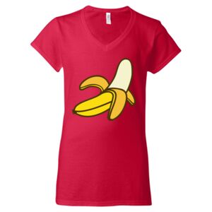 Softstyle® Women’s V-Neck T-Shirt Thumbnail