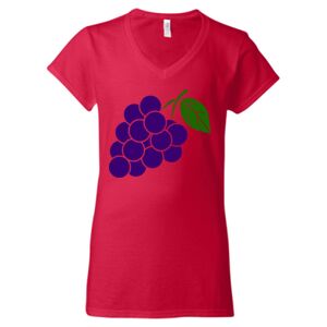 Softstyle® Women’s V-Neck T-Shirt Thumbnail