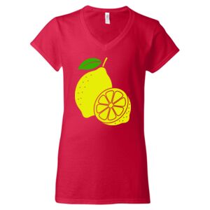 Softstyle® Women’s V-Neck T-Shirt Thumbnail