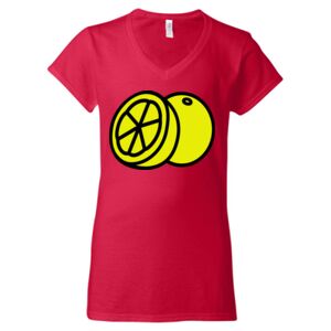 Softstyle® Women’s V-Neck T-Shirt Thumbnail