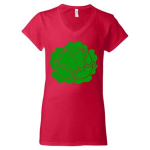 Softstyle® Women’s V-Neck T-Shirt Thumbnail