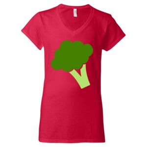 Softstyle® Women’s V-Neck T-Shirt Thumbnail