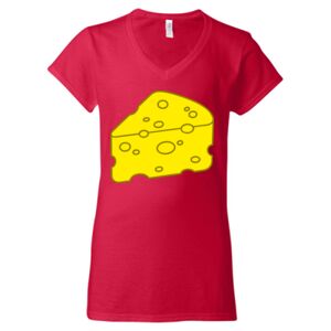 Softstyle® Women’s V-Neck T-Shirt Thumbnail