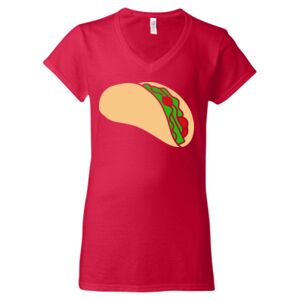 Softstyle® Women’s V-Neck T-Shirt Thumbnail