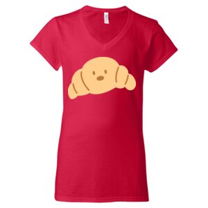 Softstyle® Women’s V-Neck T-Shirt Thumbnail