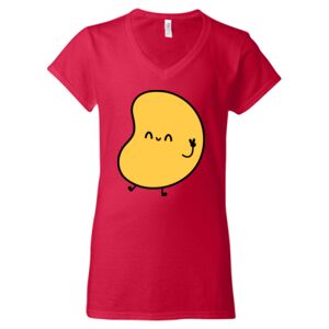 Softstyle® Women’s V-Neck T-Shirt Thumbnail