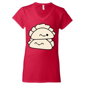 Softstyle® Women’s V-Neck T-Shirt Thumbnail