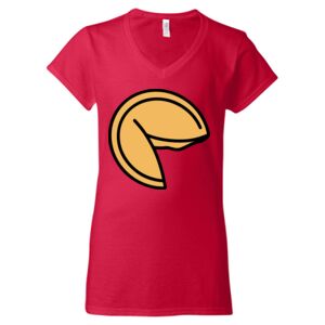 Softstyle® Women’s V-Neck T-Shirt Thumbnail
