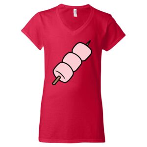 Softstyle® Women’s V-Neck T-Shirt Thumbnail