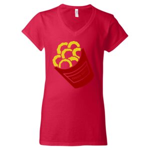 Softstyle® Women’s V-Neck T-Shirt Thumbnail