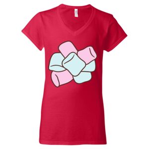 Softstyle® Women’s V-Neck T-Shirt Thumbnail