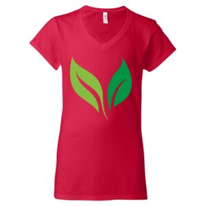 Softstyle® Women’s V-Neck T-Shirt Thumbnail