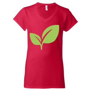Softstyle® Women’s V-Neck T-Shirt Thumbnail