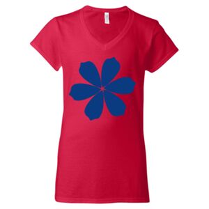 Softstyle® Women’s V-Neck T-Shirt Thumbnail