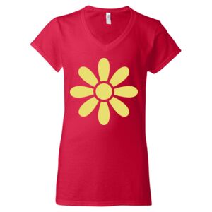 Softstyle® Women’s V-Neck T-Shirt Thumbnail
