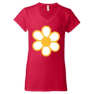 Softstyle® Women’s V-Neck T-Shirt Thumbnail