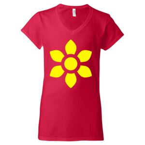 Softstyle® Women’s V-Neck T-Shirt Thumbnail