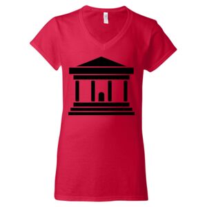 Softstyle® Women’s V-Neck T-Shirt Thumbnail