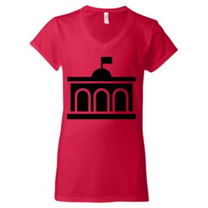 Softstyle® Women’s V-Neck T-Shirt Thumbnail