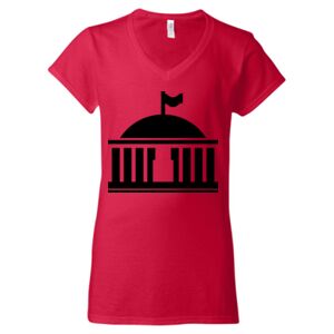 Softstyle® Women’s V-Neck T-Shirt Thumbnail