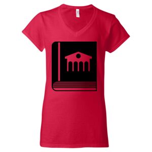 Softstyle® Women’s V-Neck T-Shirt Thumbnail