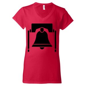 Softstyle® Women’s V-Neck T-Shirt Thumbnail