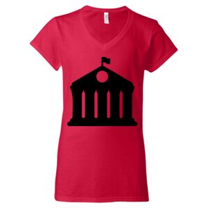 Softstyle® Women’s V-Neck T-Shirt Thumbnail