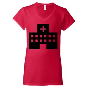 Softstyle® Women’s V-Neck T-Shirt Thumbnail