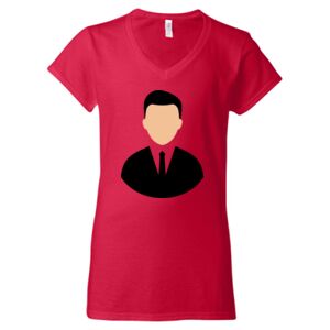 Softstyle® Women’s V-Neck T-Shirt Thumbnail