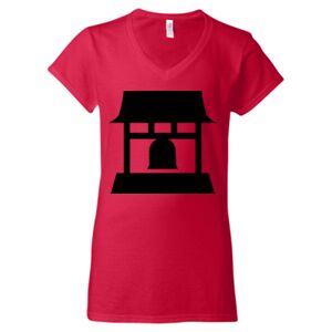 Softstyle® Women’s V-Neck T-Shirt Thumbnail