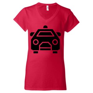 Softstyle® Women’s V-Neck T-Shirt Thumbnail