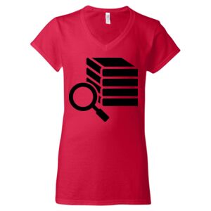 Softstyle® Women’s V-Neck T-Shirt Thumbnail
