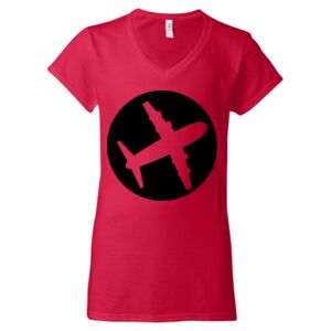 Softstyle® Women’s V-Neck T-Shirt Thumbnail