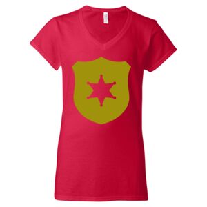 Softstyle® Women’s V-Neck T-Shirt Thumbnail
