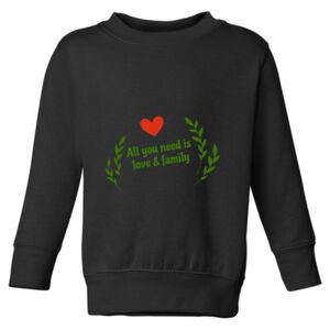 Toddler Fleece Crewneck Sweatshirt Thumbnail