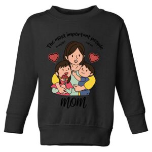 Toddler Fleece Crewneck Sweatshirt Thumbnail