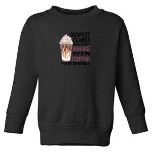 Toddler Fleece Crewneck Sweatshirt Thumbnail