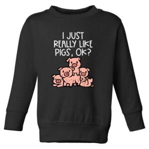 Toddler Fleece Crewneck Sweatshirt Thumbnail