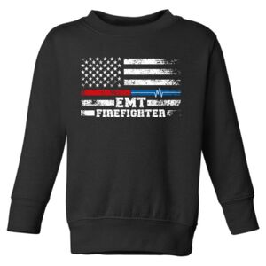 Toddler Fleece Crewneck Sweatshirt Thumbnail