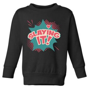 Toddler Fleece Crewneck Sweatshirt Thumbnail