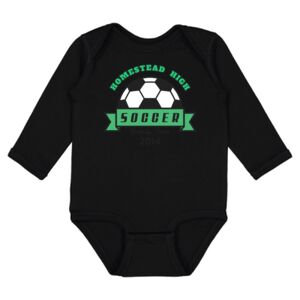 Infant Fine Jersey Long Sleeve Bodysuit Thumbnail