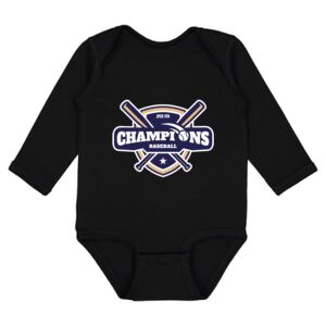 Infant Fine Jersey Long Sleeve Bodysuit Thumbnail