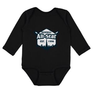 Infant Fine Jersey Long Sleeve Bodysuit Thumbnail