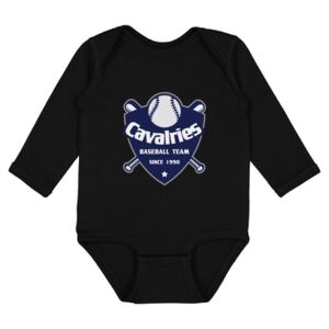 Infant Fine Jersey Long Sleeve Bodysuit Thumbnail
