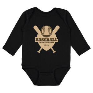Infant Fine Jersey Long Sleeve Bodysuit Thumbnail
