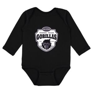 Infant Fine Jersey Long Sleeve Bodysuit Thumbnail
